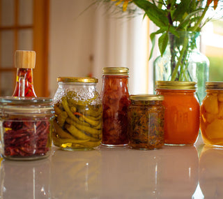 Pickles de malagueta e pimento padron