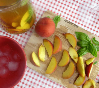 4 bebidas frescas com Manjericão