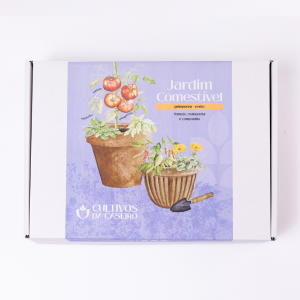Box Jardim Comestível Primavera-Verão Tomate e Companhia