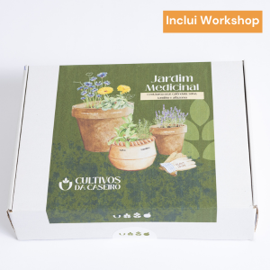 Box Jardim Medicinal c/Workshop de Sementeiras